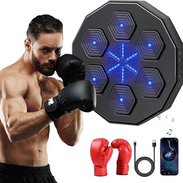 FitBox – Mașină de Box pentru Antrenament Interactiv cu Bluetooth