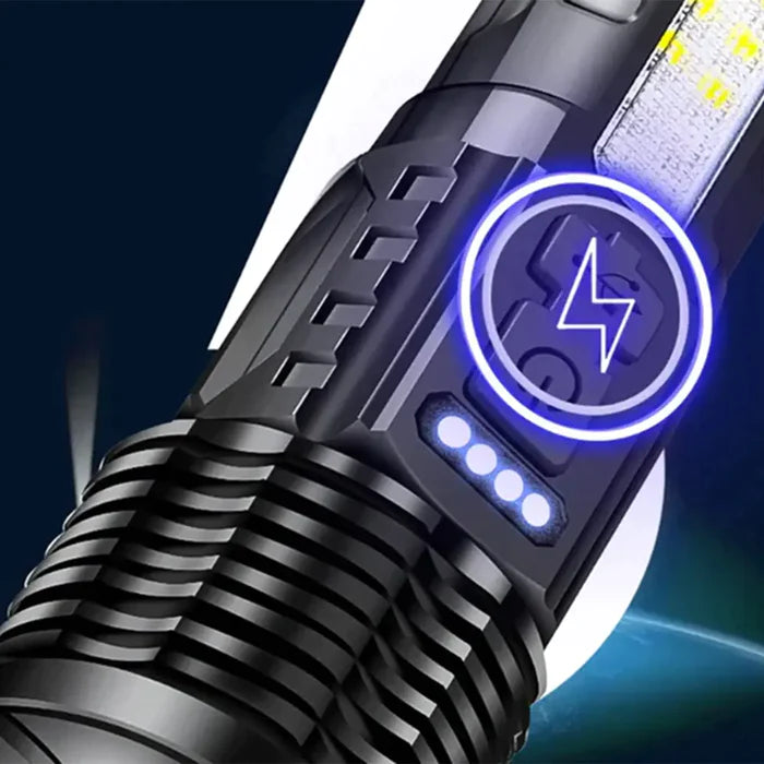 TitanLux – Lanternă LED Reîncărcabilă cu Iluminare Avansată