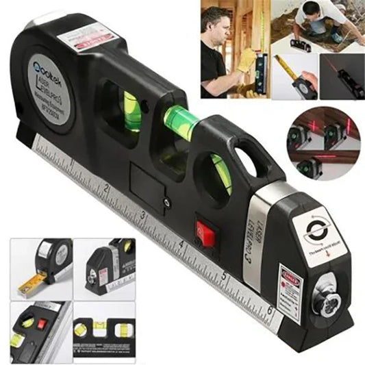 LaserPro 4 în 1 – Nivelare, măsurare și precizie profesională!