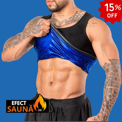 Cămașa Sauna – Transpiră Mai Mult, Slăbește Mai Repede!