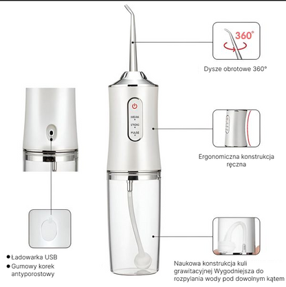TOOTHCLEANSO – Curățare Orală Avansată cu Jet de Apă